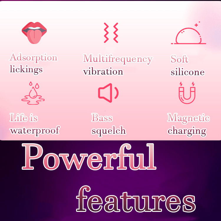 Lurevibe Tongue Clitoral Orgasm Vibrator Nipple Sucking And Licking Masturbator - Lurevibe