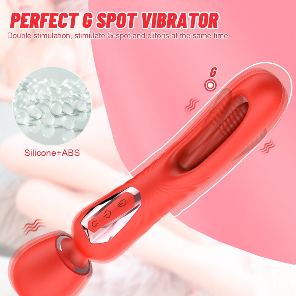 Lurevibe - Hollow AV Stick Slaps And Teases Women With Masturbation Device And Vibrator - Lurevibe