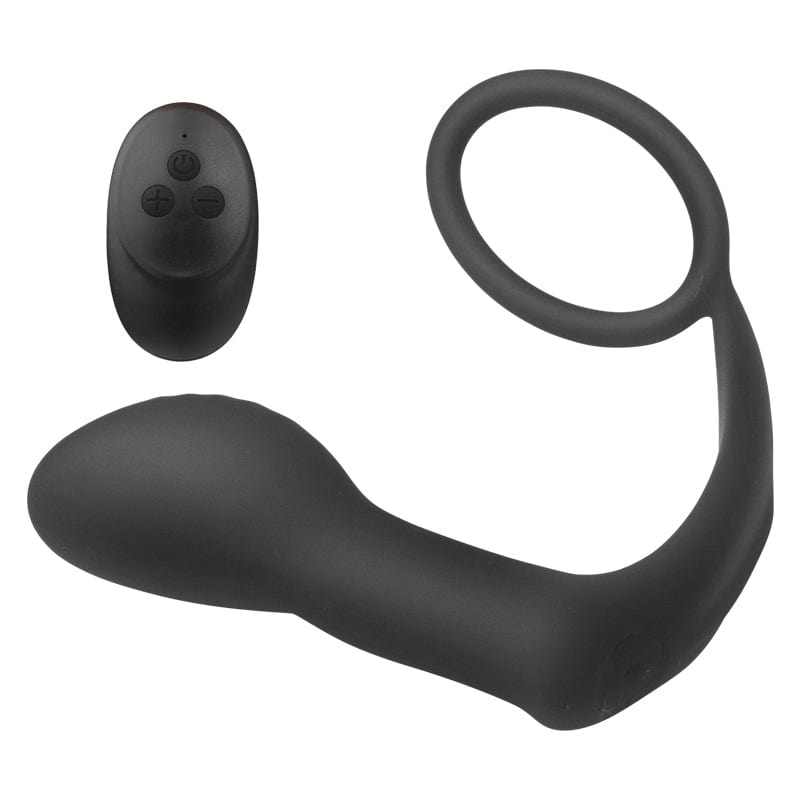 Prostate Massager Anal Vibrator Male Delay Ejaculation Ring Anal Plug Prostate Stimulator Cock Rings - Lurevibe