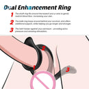 Dual Enhancement Penis Ring With Prostate Massager - Lurevibe