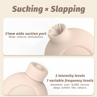 Soft Island Happy Bottle Clitoral Sucking Flapping Vibrator