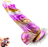 9 Inch Huge Monster Fantasy Dildo Thrusting Vibrator - Lurevibe