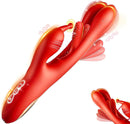 3 IN 1 Rabbit Flapping G Spot Clitoral stimulation Vibrator - Lurevibe