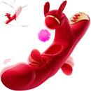 Angel 10 Tapping 7 Flapping Rabbit G Spot Vibrator - Lurevibe