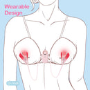 2 In 1 Wearable Nipple Clitoral Clamps Stimulation Vibrator For Women - Lurevibe