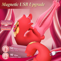 Stamens Tongue Licking Nipple Clitoral Stimulator