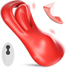 Tongue Wearable Clitoral Stimulation Vibrator with Remote & APP Control - Lurevibe
