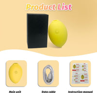 Lurevibe - Sucker Clitoris Sucking And Licking G-point Massager Lemon Toy Sucker for Women - Lurevibe