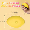 Lurevibe - Sucker Clitoris Sucking And Licking G-point Massager Lemon Toy Sucker for Women - Lurevibe