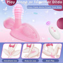 Sit & Ride Vibrator Dildo Sex Machine With Remote Control
