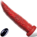 9.5-inch Realistic Monster Tongue Thrusting Dildo Vibrator With Remote Control - Lurevibe