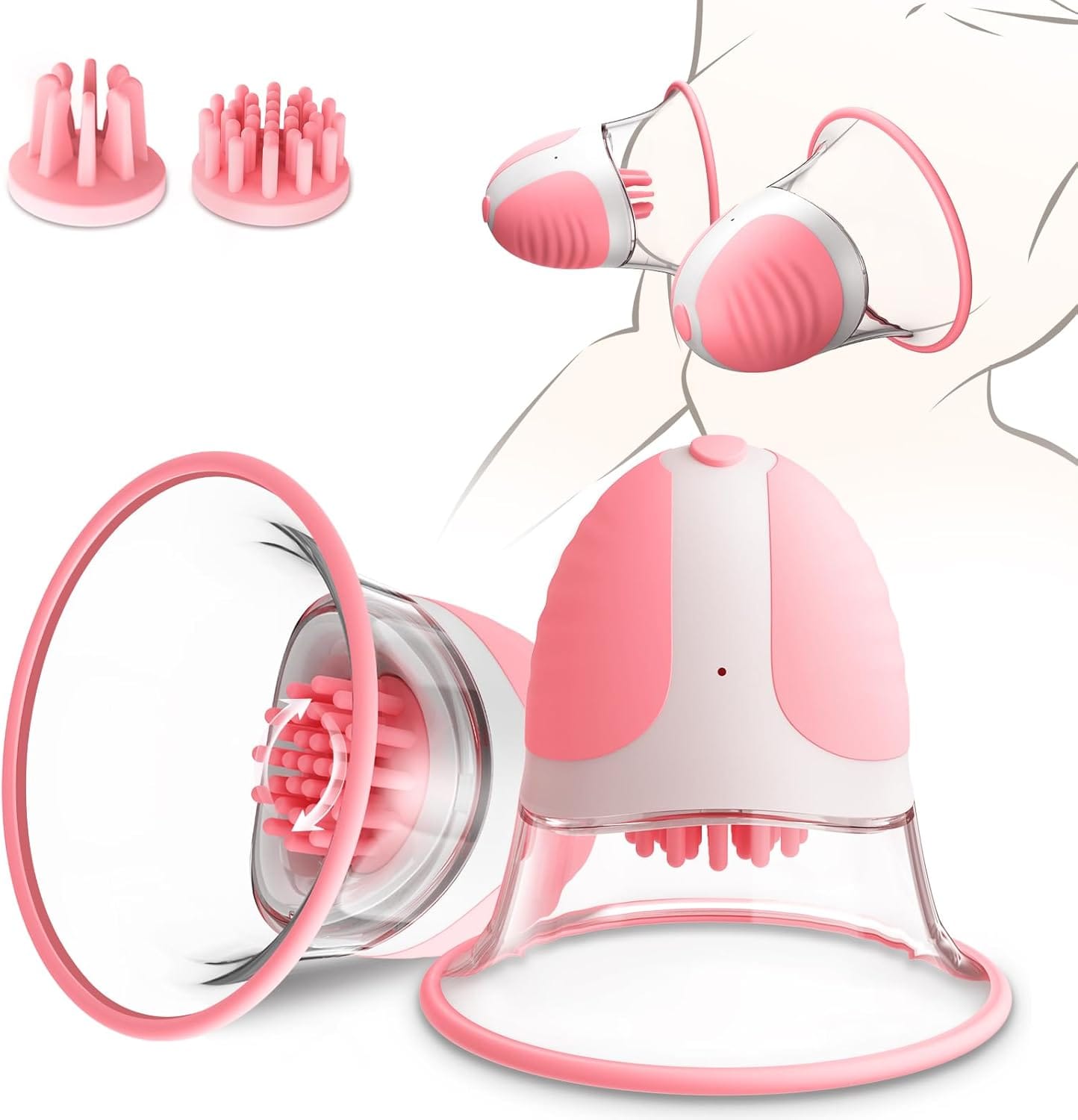 Nipple Sucking Rotation Stimulator Massager