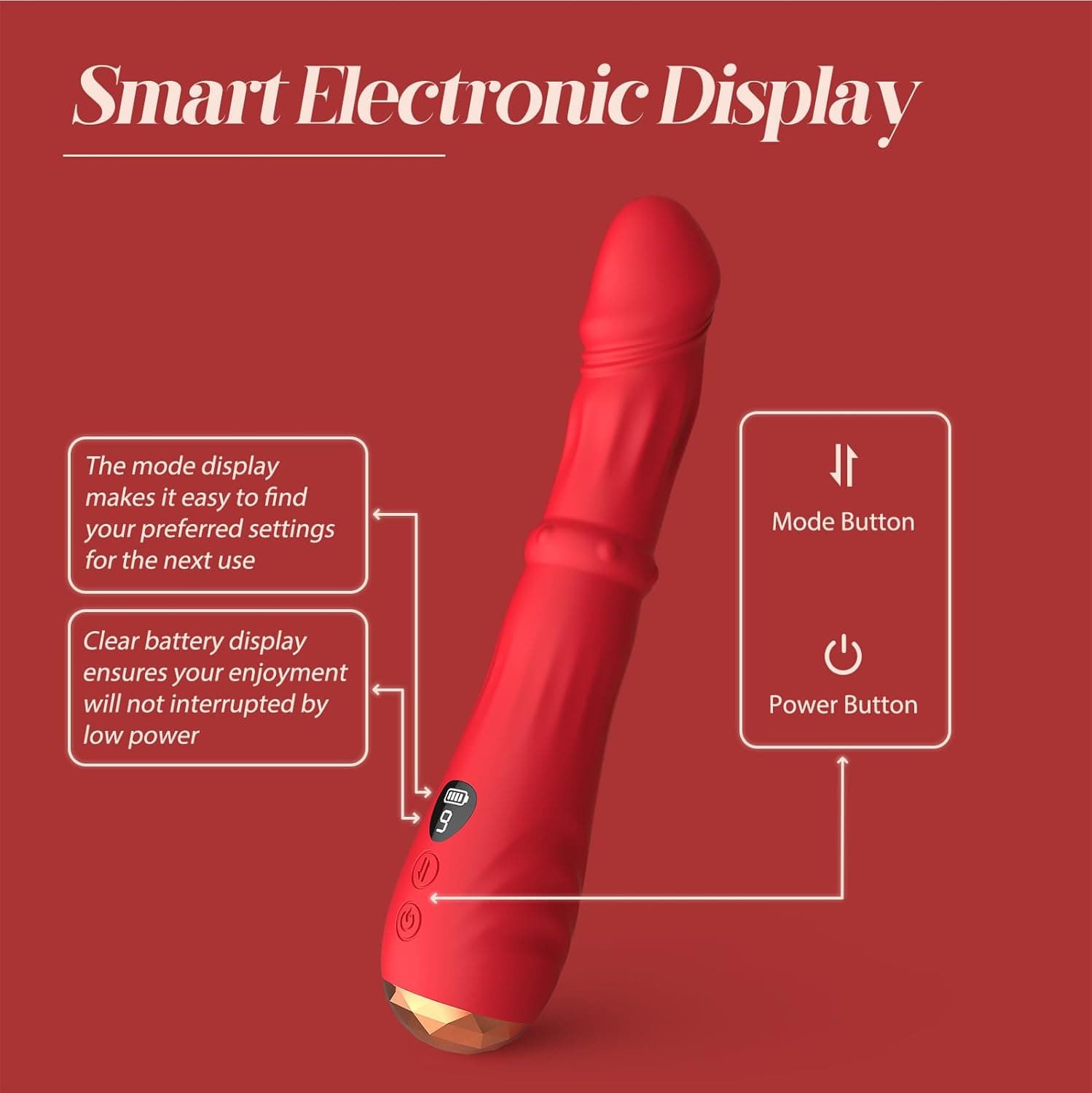 3 In 1 Steel Ball Sliding Heating Clitoral G-Spot Vibrators - Lurevibe