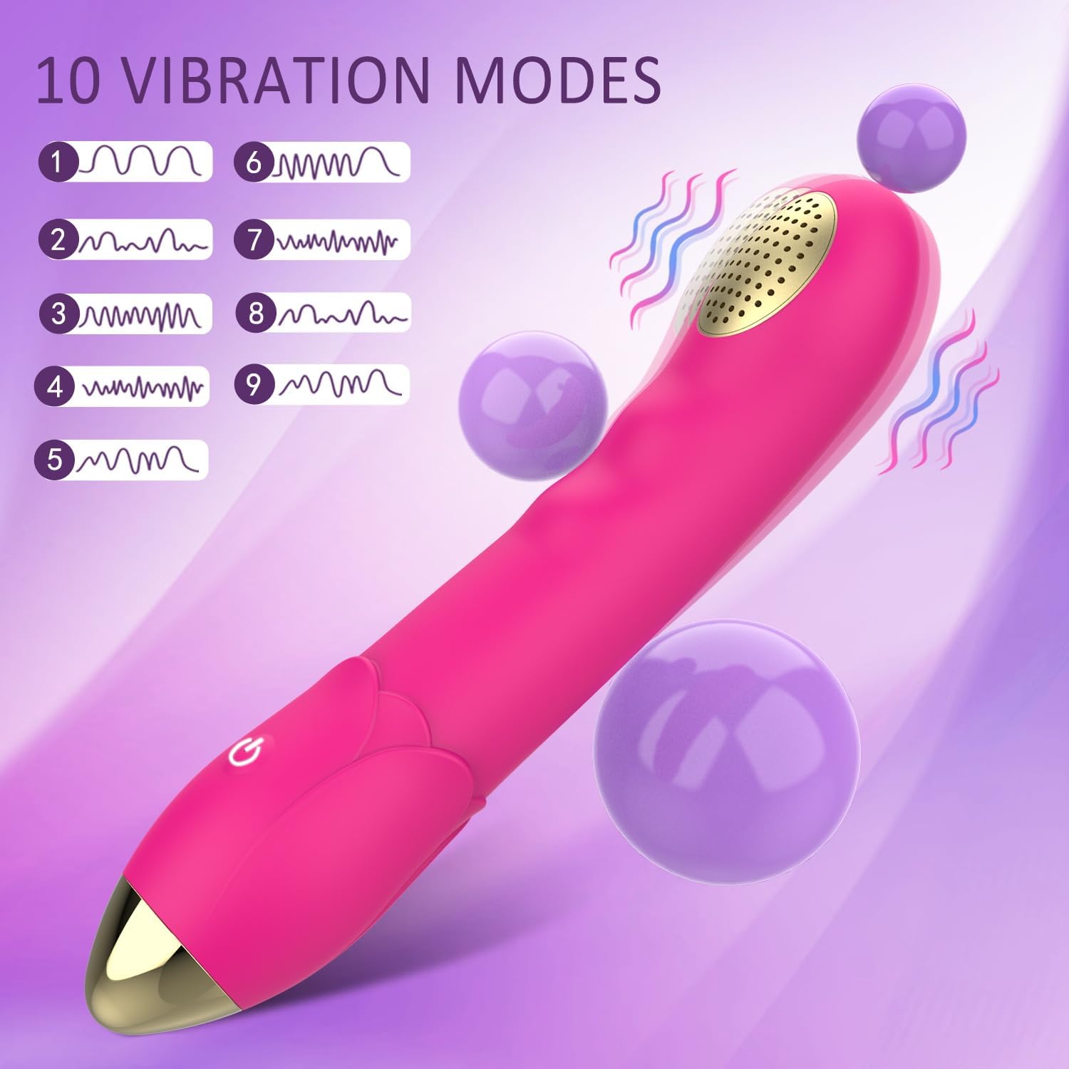 Water Squirting G Spot Clitoral Vibrators Sex Games & Foreplay with 10 Playful Vibrating Modes - Lurevibe