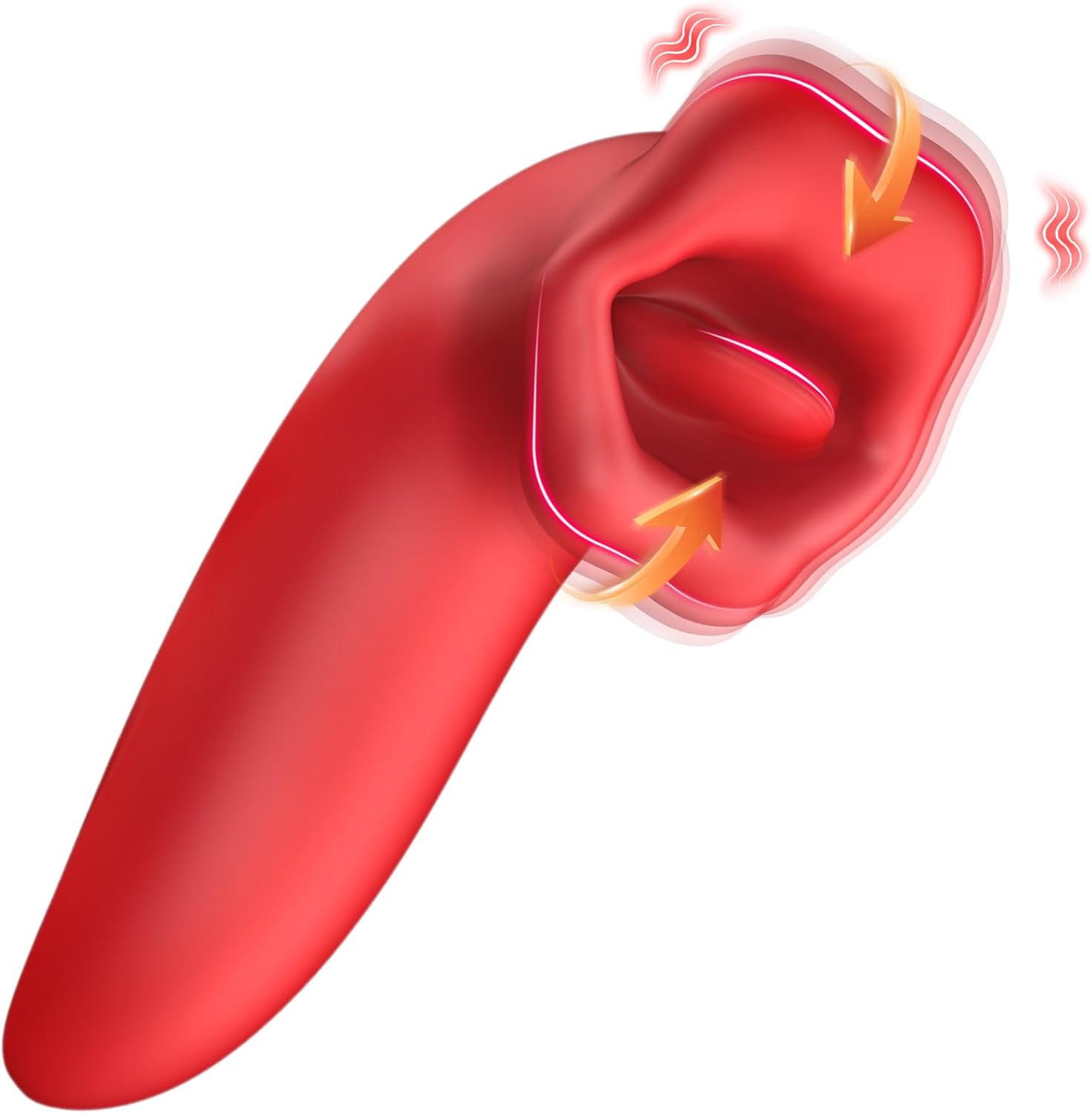 Rose Muncher - handheld Clitoral Vibrator for Oral Sex Pleasure - Lurevibe