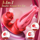 Stamens Tongue Licking Nipple Clitoral Stimulator
