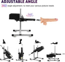 Silent sex machine 70W powerful 7cm adjustable premium thrust dildo machine 3 attachments - Lurevibe