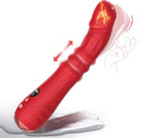 3 In 1 Steel Ball Sliding Heating Clitoral G-Spot Vibrators - Lurevibe