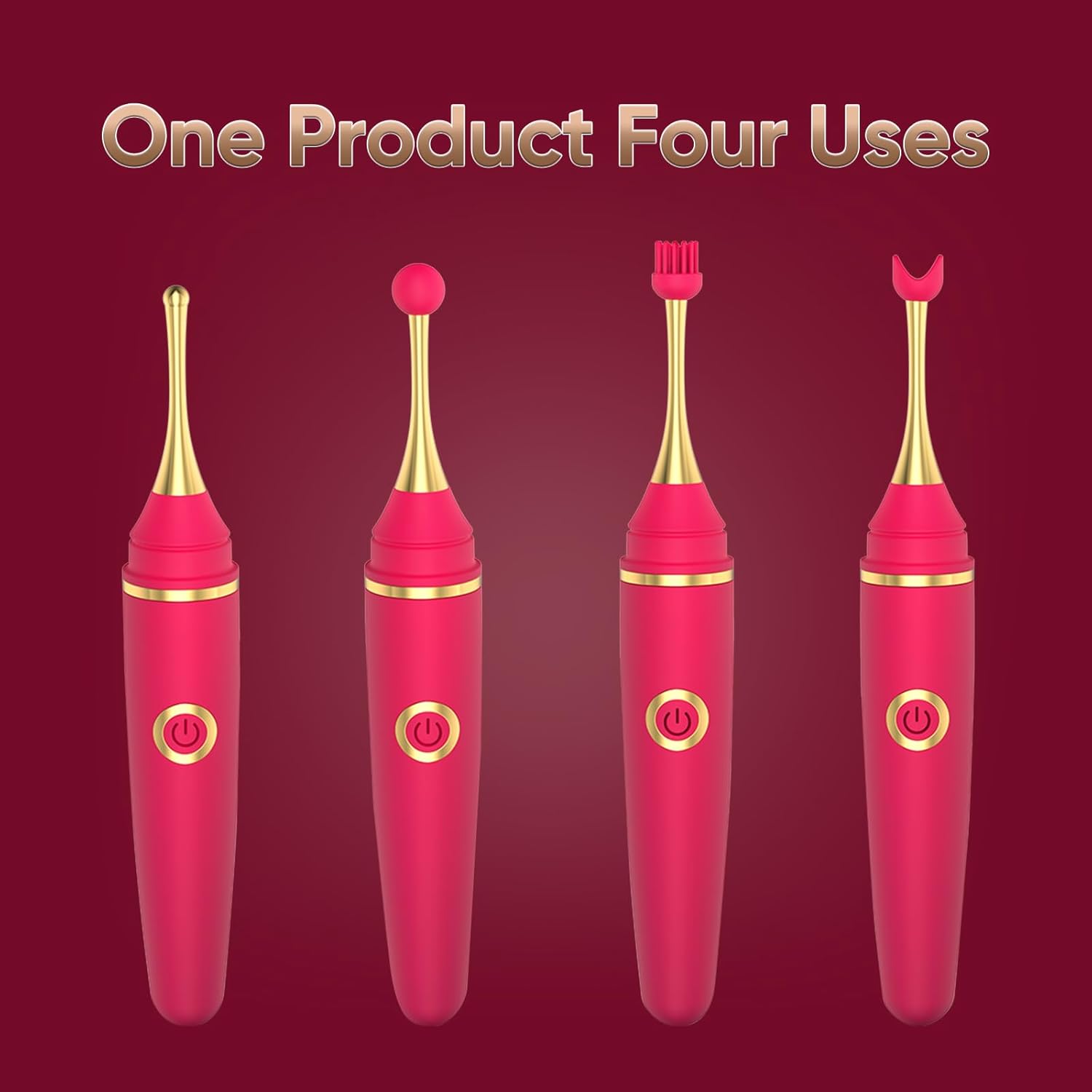 Pen Nipple Clit Stimulator G Spot Vibrator Sexual Pleasure Tools - Lurevibe