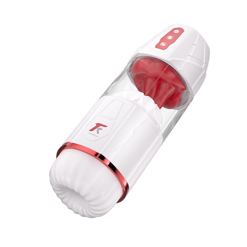 3 In 1 Detachable Fully Automatic Tongue Licking Suction Vibration Male Stroker - Lurevibe