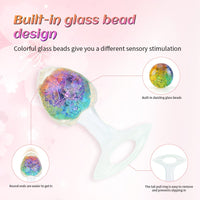 Diamond Crystal Rainbow Wearable Butt Plug Anal Sex Toy - Lurevibe