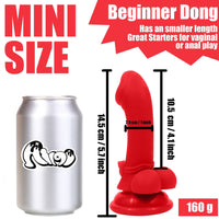 AIMITEX Mini Bowknot Cute Dildo Female Masturbator - Lurevibe