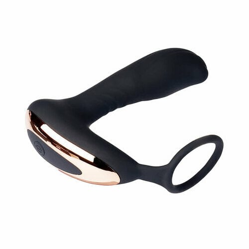 Vibrating Prostate Massager Anal Vibrator with Cock Ring & Remote - Lurevibe