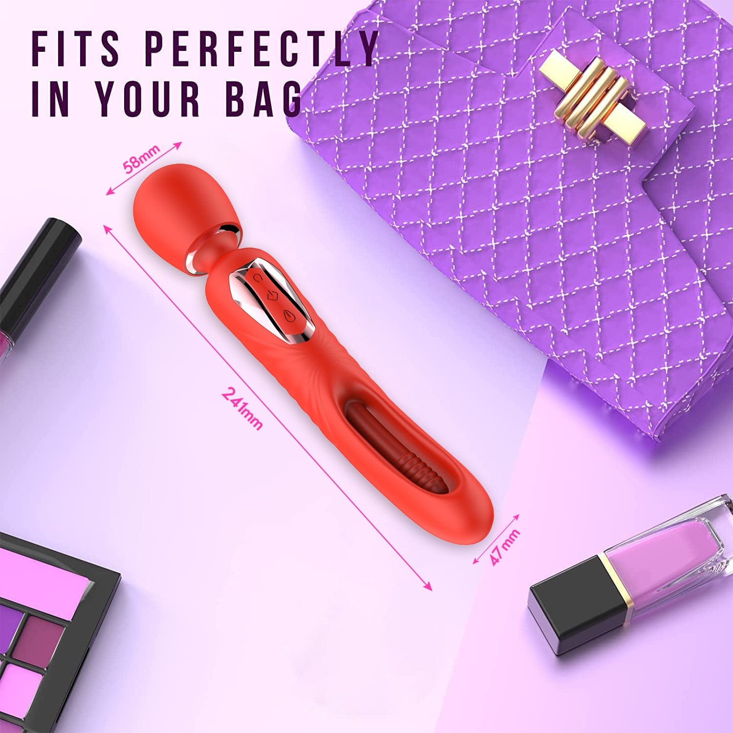 Lurevibe - Hollow AV Stick Slaps And Teases Women With Masturbation Device And Vibrator - Lurevibe