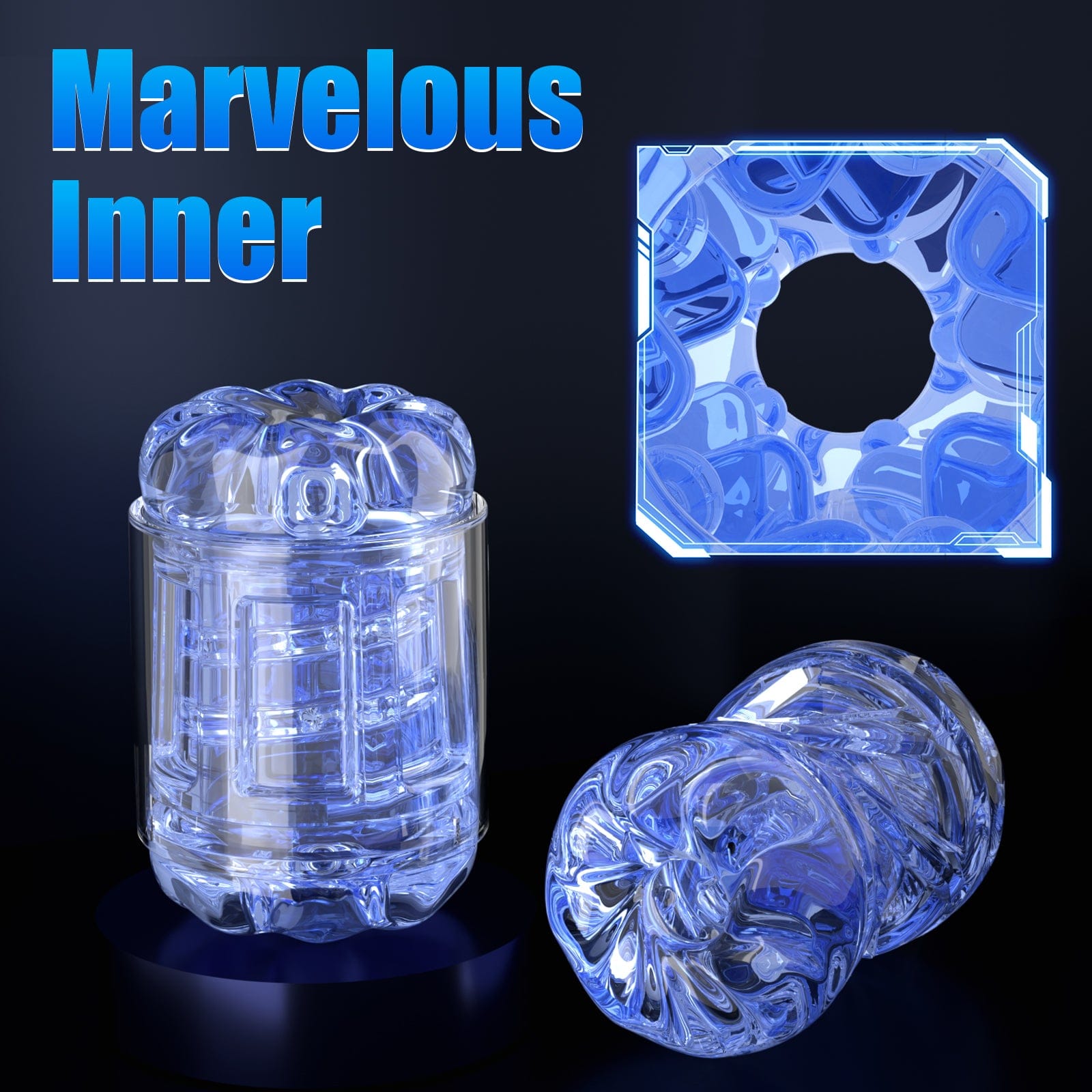 Cannon King Scaled-down Version Thrusting Masturbation Cup - Lurevibe