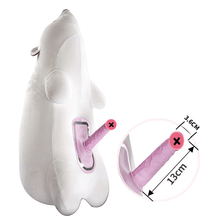 Discreet Polar Bear Pillow Remote Control Sex Machine | Lurevibe