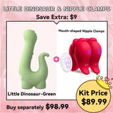Little Dinosaur & Nipple Clamps