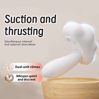 Cloud 2-in-1 Detachable Clitoral Suction & G-Spot Thrusting Vibrator