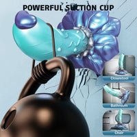 AIMITEX Rose Silicone Dildo Anal Plug Alien Cute Penis - Lurevibe