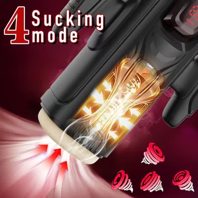 Night God Fully Automatic Gaming-Handle Telescopic Male Masturbation
