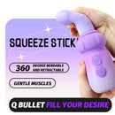 Soulsis NieNieGu Soft Thrusting Vibrator with Expansion Function