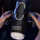 Sokoot Handheld Telescopic Sucking Heating Male Penis Stroker - Lurevibe
