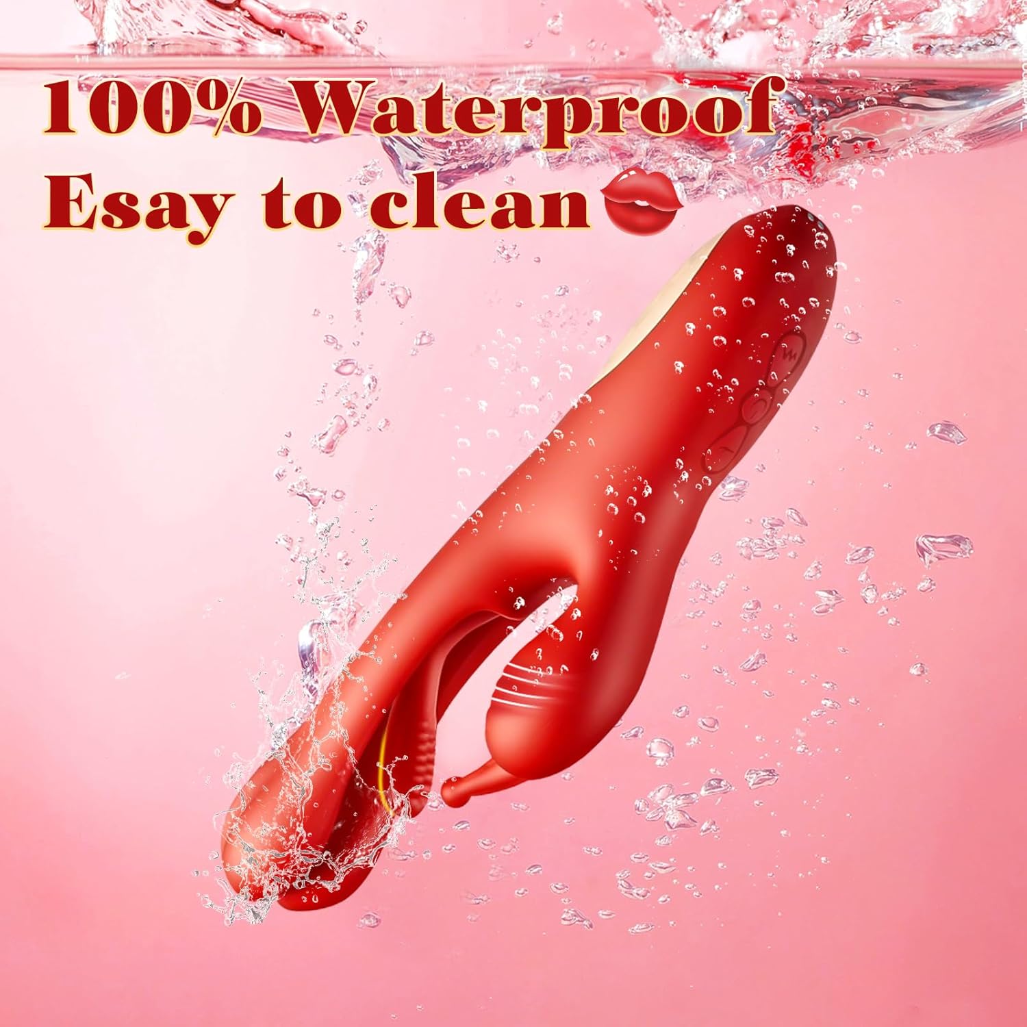 3 IN 1 Rabbit Flapping G Spot Clitoral stimulation Vibrator - Lurevibe