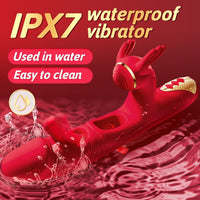 Angel 10 Tapping 7 Flapping Rabbit G Spot Vibrator - Lurevibe