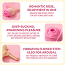 Rose Hand-Held Sucking Vibrating Vibrator - Lurevibe
