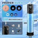 5 Suction 5 Pressure Penis Pump Male Sex Stroker - Lurevibe
