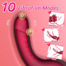 Big Mouth rotating tongue suction Vibrator G Spot Dildo Sex Toys for Women - Lurevibe