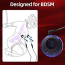 BDSM Electric Shock Nipple Clitoral Clip Chain