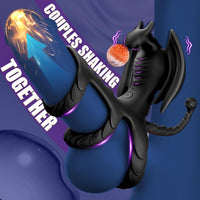 Penis Rings Dragon-Shape Male Sex Toys with 10 Vibration Modes - Lurevibe