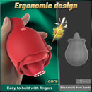 Rose Sex Toy with 360° Rotated Licking Tongue Mouth - Lurevibe