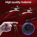 BDSM Electric Shock Nipple Clitoral Clip Chain