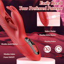 3 In 1 Rabbit Flapping G Spot Vibrator - Lurevibe
