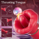 Oral Love 3 Tongue Thrusting Licking Clit Stimulation Vibrator - Lurevibe