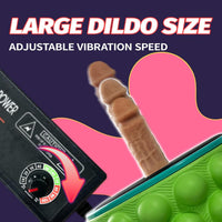Yoga Wheel Simulated Penis Sex Machine Relieve Fatigue - Lurevibe
