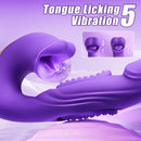 Rose Muncher Mouth Biting Tapping Ultimate Pleasure G Spot Vibrator - Lurevibe
