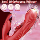 3 In 1 Rabbit Flapping G Spot Vibrator - Lurevibe